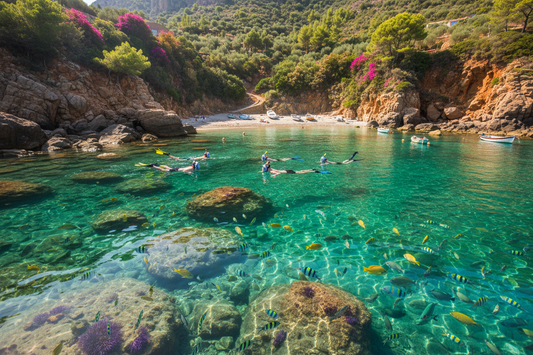 Snorkeling nelle acque cristalline